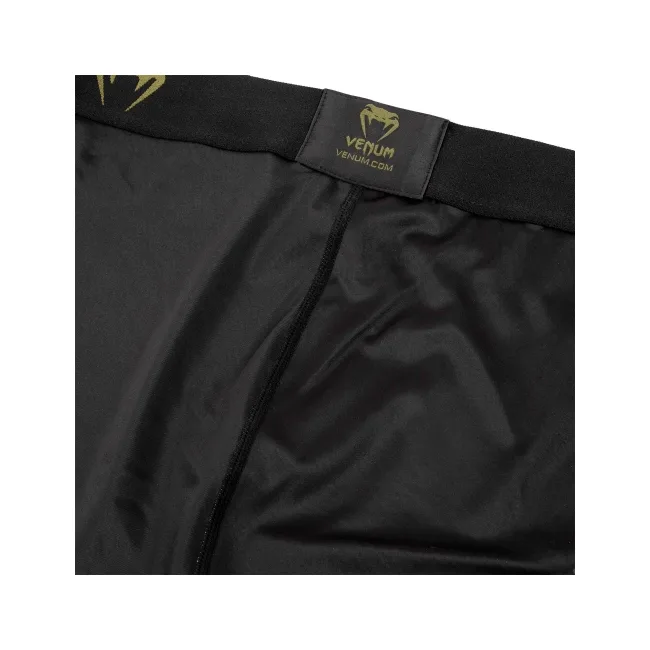 Компрессионные штаны Venum Signature Spats Black Khaki Exclusive