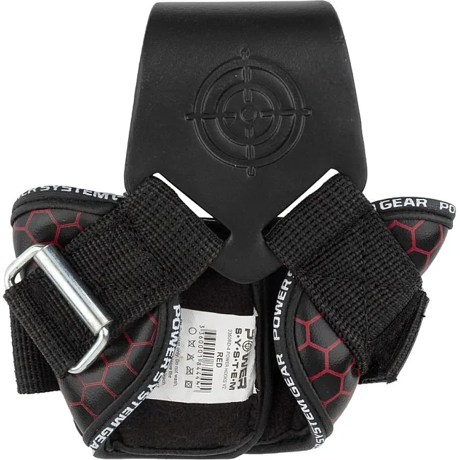 Крюки для тяги на запястье POWER SYSTEM PS-3360 Hooks V2 Black/Red
