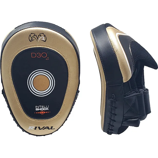 Лапы для бокса RIVAL RPM10 Intelli-Shock Next Gen Gold Black