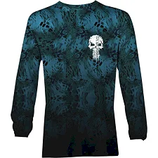 Лонгслив HOWITZER We The People Skull Black Multi
