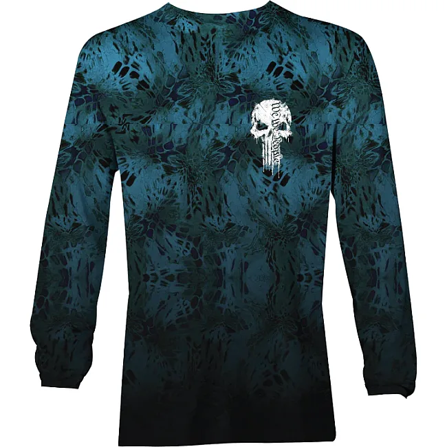 Лонгслив HOWITZER We The People Skull Black Multi