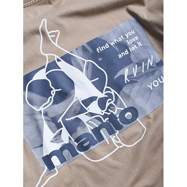 Лонгслив MANTO Ruin Beige