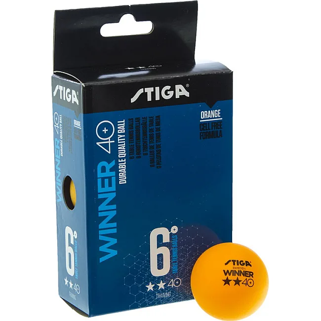 Мячи для настольного тенниса STIGA WINNER 2* 40+ SGA-1111-24 6шт