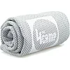 Охлаждающее полотенце для спорта 4CAMP из микрофибры CT01 серый 100x30см.