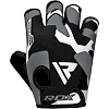 Перчатки для спортзала RDX F6 Fitness Gym Grey