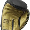 Перчатки для кикбоксинга Adidas с лицензией Wako (черно-золотой, adiKBWKF200)