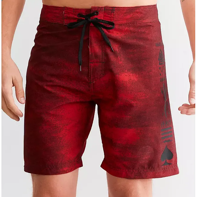 Пляжные шорты HOWITZER Viking Red
