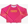 Рашгард женский -кроптоп MANTO Defend Pink
