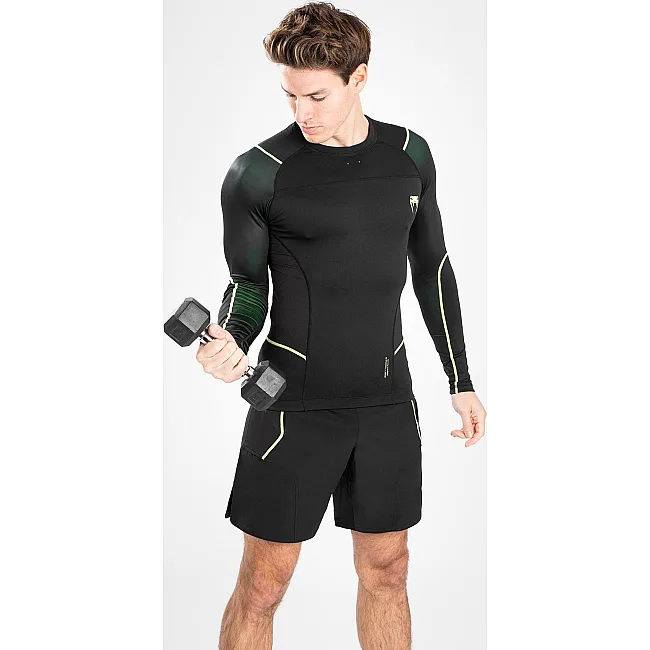 Рашгард VENUM Fusion 2.0 Black Yellow
