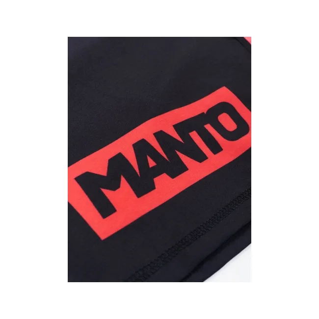 Шорти для ММА MANTO Logo Black Red