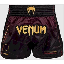 Шорти для Муай Тай VENUM Tactical XT - Black/Burgundy/Gold