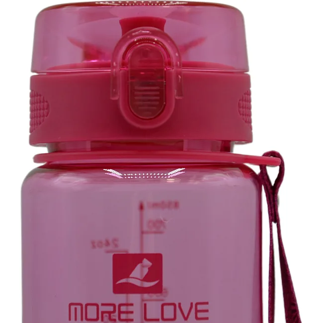 Спортивная бутылка CASNO 850 мл MX-5040 More Love Розовая