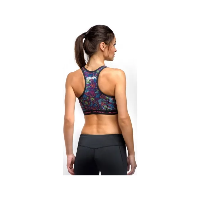 Спортивний топ Peresvit Air Motion Womens Bra Printed Triangle Curls