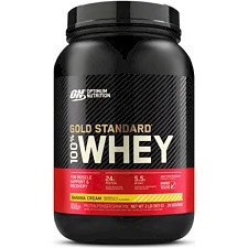 Сывороточный протеин Optimum Nutrition Whey Gold Standart 907g Banana