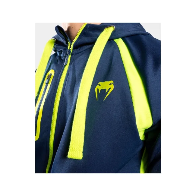 Толстовка Venum Origins Hoodie Loma Edition Blue Yellow