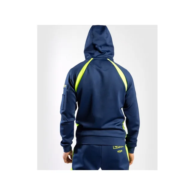 Толстовка Venum Origins Hoodie Loma Edition Blue Yellow