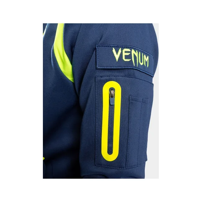 Толстовка Venum Origins Hoodie Loma Edition Blue Yellow