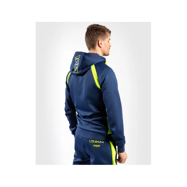 Толстовка Venum Origins Hoodie Loma Edition Blue Yellow