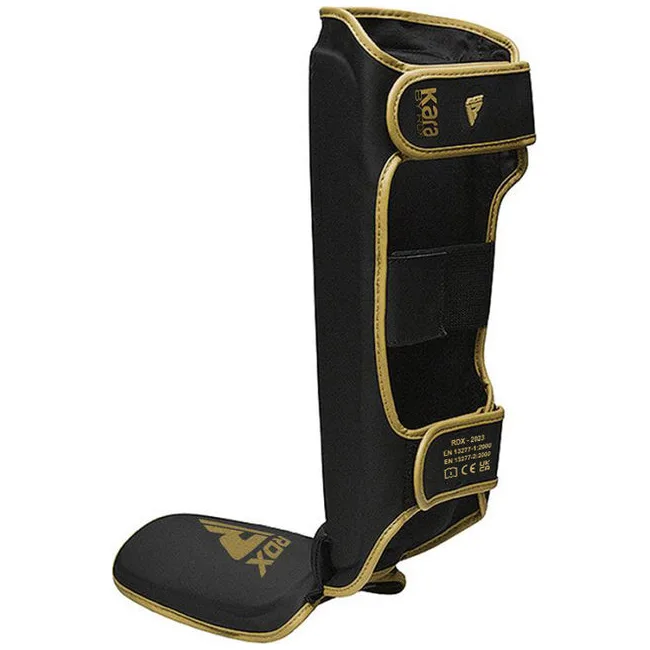 Защитные щитки для ног RDX F6 Kara MMA Shin Instep Guards Matte Golden