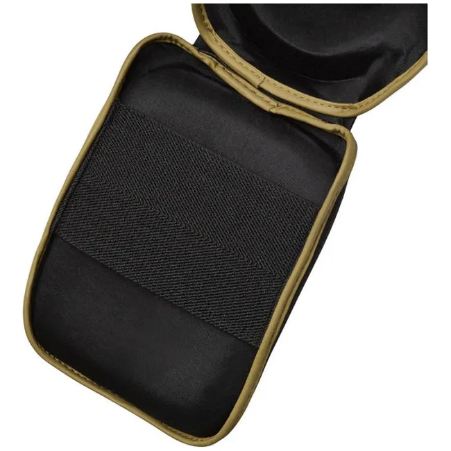 Защитные щитки для ног RDX F6 Kara MMA Shin Instep Guards Matte Golden