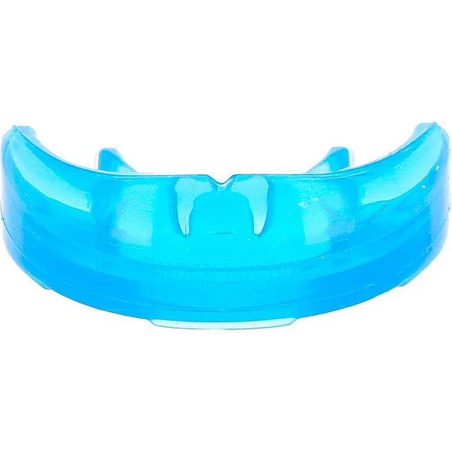 Капа Shock Doctor Single Braces под брекеты детская (возраст до 11) Blue (art. 4100-BLU-YTR)