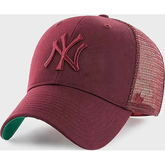 Кепка-тракер 47 Brand NEW YORK YANKEES BRANSON бордовый One Size