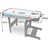 Игровой стол Neo Sport Аэрохоккей NS-427, 120 x 60 x 72 см