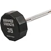 Штанга неразборная с фиксированным весом прямая PEV HAMMER STRENGHT TA-9979-35 (Черный)