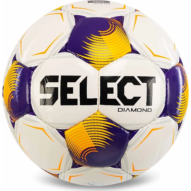 Футбольный мяч SELECT DIADORADORAMOND FIFA BASIC V26 DIADORADORAMOND-5WOR (Белый-оранжевый)