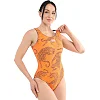 Купальник женский слитный MADWAVE Flex K3 M015406 (Оранжевый)