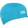 Шапочка для бассейна текстильная MADWAVE POLY II M052103 (Бирюзовый)