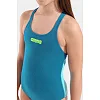 Купальник закритий для дівчат TEAM SWIMSUIT SWIM PRO SOLID бірюзовий (для дітей)