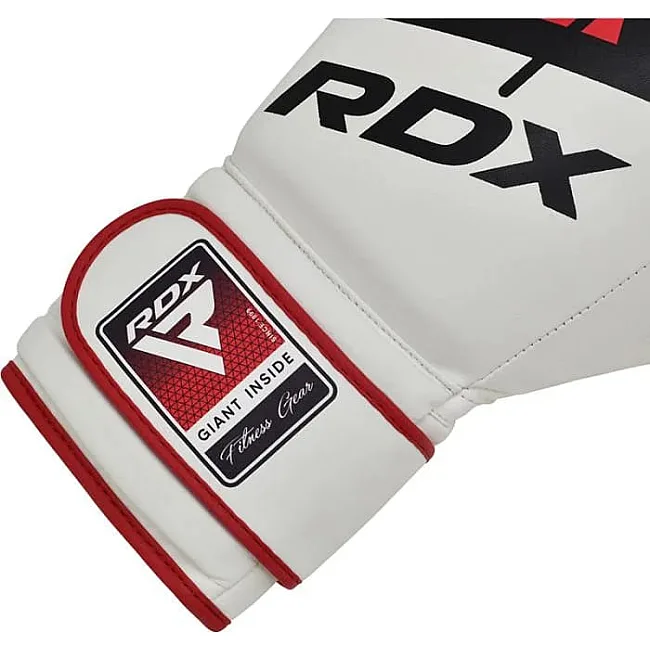 Боксерские перчатки RDX BOXING GLOVES BGR-F7 белый, красный