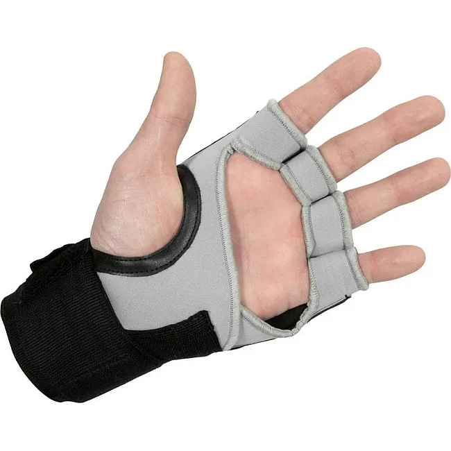 Бинт-перчатки Гелевые TITLE Boxing Platinum Prime Gel Fist Wraps Черные с красным