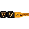 Бинты боксерские эластичные TITLE VIPER Coil 4,5м Черные с Оранжевым