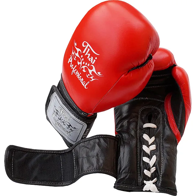 Боксерские перчатки Thai Professional BG5VL Красные