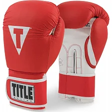 Боксерские перчатки TITLE Boxing Limited PRO STYLE Leather Training 3.0 Красные