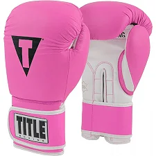 Боксерские перчатки TITLE Boxing Limited PRO STYLE Leather Training 3.0 Розовые