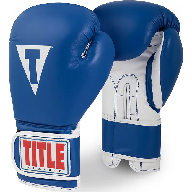 Боксерские перчатки TITLE Boxing Limited PRO STYLE Training 3.0 Синие