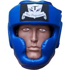 Боксерский шлем Thai Professional HG3L Синий