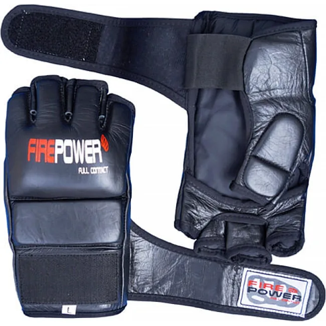 Перчатки MMA FirePower FPMG1 Черные
