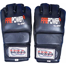Перчатки MMA FirePower FPMG1 Черные