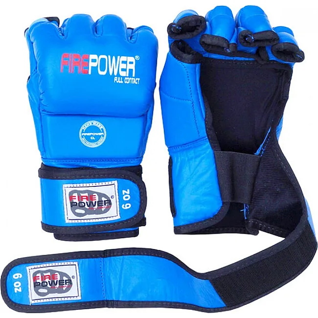 Перчатки MMA FirePower FPMG3 Синие