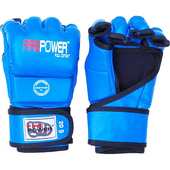 Перчатки MMA FirePower FPMG3 Синие