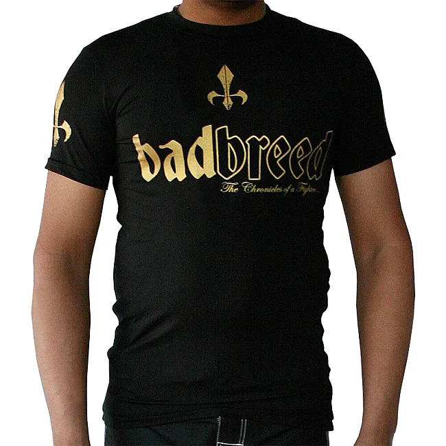 Рашгард з коротким рукавом Blitzsport Bad Breed Чорний