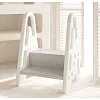 Детская ступень inSPORTline Goralcino 60,8 х 44,3 х 42,6 см - бело-серая