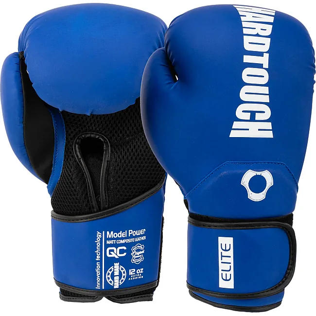 Перчатки для бокса PU HARD TOUCH BO-5229 (Синий)