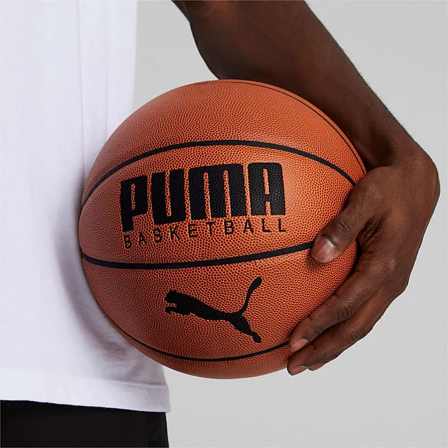 М'яч баскетбольний Puma Basketball Top коричневий 7
