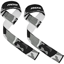 Лямки для тяги RDX W1 Gym Single Strap Camo Gray Plus