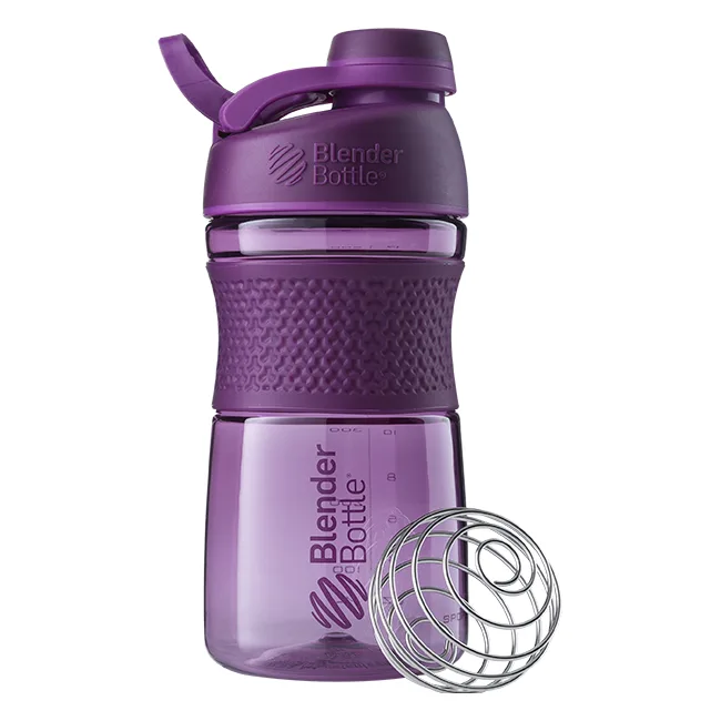 Шейкер спортивный (бутылка) BlenderBottle SportMixer Twist 20oz/590ml Plum (Original)